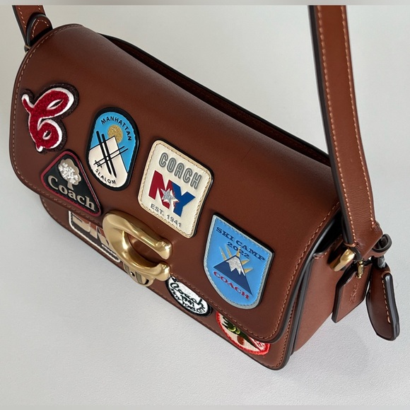 COACH Studio 19 Featuring Ski Patches & Locking Coach Buckle - Picture 2 of 11